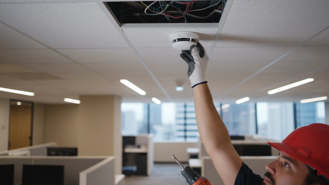 Монтаж пожарной сигнализации